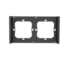 Sonoff M5-2C-80-F Rámček pre dvojitý 2násobný spínač M5 80 grafit/čierna