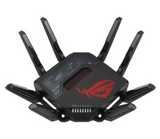 Asus ROG Rapture GT-BE98 / Herný router / 2.4 GHz / 5.0 GHz / 6.0 GHz / 2x WAN / 4X LAN / WiFi 7 / AiMesh