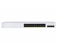 Cisco Business CBS220-24P-4G-EU / Switch / 24x RJ-45 10 | 100 | 1000 / 4X SFP / PoE 195W