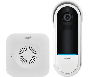 Omajin by Netatmo Bezdrôtový Videozvonček / 2K / WiFi 2.4 GHz / 1920x1080 / MicroSD / Kamera 140° 