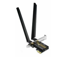 TP-LINK Archer TBE400E čierna / Wi-Fi 7 Bluetooth 5.4 PCIe Adaptér / Tri-Band / 2.4GHz 688 Mbps / 5GHz 2882 Mbps / 6GHz 2