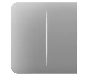 AJAX SideButton (2-gang) - Bočné dvoch tlačidlo pre LightSwitch hmlová