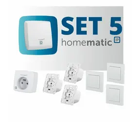 Homematic IP HmIP-SET5 Sada osvetlenia Homematic IP (s možnosťou stmievania)