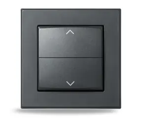 Homematic IP HmIP-BRA-A Kryt kolískového vypínača - so symbolmi antracit