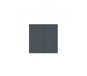 Aqara SMART Wall Switch H1 EU (With Neutral, Double Rocker) (WS-EUK04-G) vypínač s dvojitým relé Šedá