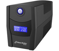 PowerWalker VI 1000 STL / záložný zdroj UPS / 1000 VA / 600 W / 2x Typ F (CEE 7/3) / USB