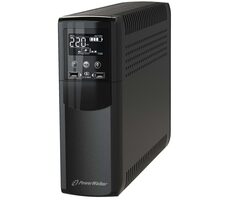 PowerWalker VI 1200 CSW / záložný zdroj UPS / 1200 VA / 720 W / 2x FR / RJ11 / USB