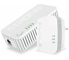 Strong Powerline WF 1000 DUO MINI / Sada Powerline adaptérov / 1000Mbps / Wi-Fi 750Mbps / 1x LAN / 2ks