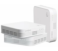 Strong ATRIA Wi-Fi Mesh 1200 Trio Pack biela / MESH router 1200 / 2.4GHz / 5GHz / WAN + 2x LAN