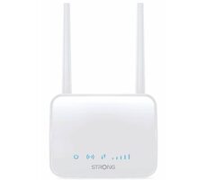 Strong 4G LTE Router 350M biela / 4G LTE Router / 2.4GHz - 300Mbps / 1x LAN / 1x SIM slot