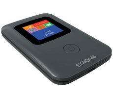 Strong 4G MIFI 150D šedo-čierna / 4G LTE Router / Displej / 2.4GHz - 150Mbps / 1x SIM slot