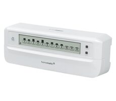 Homematic IP HmIP-FALMOT-C12 Akčný člen podlahového vykurovania s LCD - 12 kanálov / 24V/230V