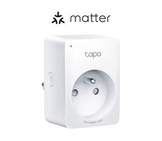 TP-LINK Tapo P110M biela / WiFi múdra zásuvka / Vzdialený prístup / Google&Alexa