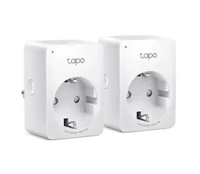 TP-LINK Tapo P110(balenie dvoch) EU biela / WiFi múdra zásuvka / Vzdialený prístup / Google&Alexa
