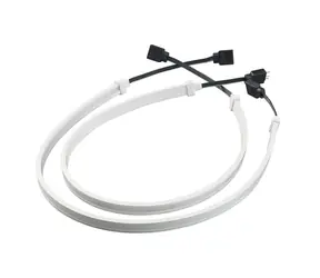 Silverstone LS04 biela / ARGB Led opasok / 2ks / 4.5W