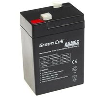Green Cell AGM batéria 6V 4.5Ah