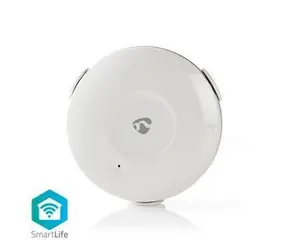 Nedis WIFIDW10WT Chytrý senzor úniku vody biela / Nedis SmartLife / Wi-Fi 