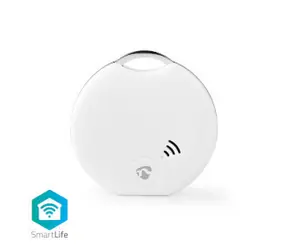 Nedis SmartLife Key Finder biela / 1x CR2032 / Bluetooth 4.0 / Android & iOS