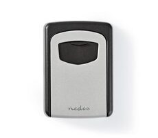 Nedis KEYCC01GY čierno-šedá / Trezor / Key Safe / Kombinácia Dial Lock / Vnútorné a Vonkajšie 