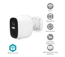 Nedis WIFICBO32WT / Múdra vonkajšia kamera / Wi-Fi / SmartLife / 2560x1440 / IP66 