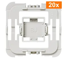 Homematic IP Adaptér Busch-Jaeger (20ks) / pre kompatibilné rámčeky a kryty Busch Jaeger