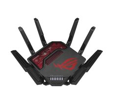 Asus ROG RaptureGT-BE19000 čierna / Router / 2.4GHz 1376 Mbps / 5GHz 5760Mbps / 6GHz 11520Mbps / 2x WAN + 4X LAN