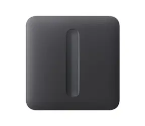 AJAX SoloButton (Dimmer) Samostatné stmievateľné tlačidlo pre LightSwitch Dimmer grafitová