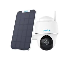 Reolink Argus Series B430 biela / bezdrôtová IP kamera + solárny panel / 2880 x 1620 / batéria / IP64 / WiFi / MicroSD 