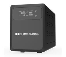 Green Cell 800VA / 500W / Záložný zdroj / 2-6 ms / 12V / 2x Schuko