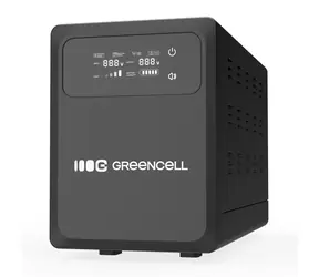 Green Cell 2000VA / 1200W / Záložný zdroj / 2-6 ms / 24V / 2x Schuko