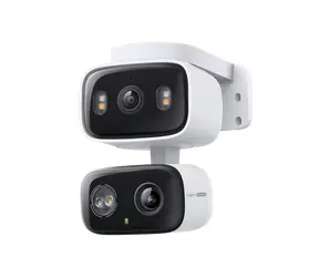 TP-LINK Tapo C246D biela / Vonkajšia IP kamera / 2K Dual Lens / mikrofón & repro / IR / Wi-Fi / microSD