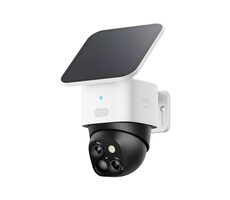 Anker Eufy S340 biela / Vonkajšia IP kamera so solárnym nabíjaním / 4K / 360° / Wi-Fi / microSD