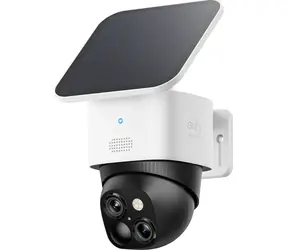 Anker Eufy SoloCam S340 biela / Vonkajšia IP kamera so solárnym nabíjaním / 4K / 360° / Wi-Fi / microSD