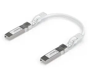 Ubiquiti Uplink Cable SFP28 0.3m biela / 1/10/25Gbps / podpora SFP/SFP+ / priemer 3mm
