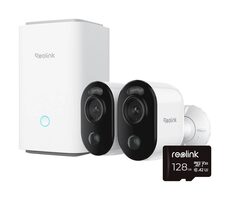 Reolink Home Hub + 2x Argus Series B310 + 128GB microSD karta / 2304 x 1296 / IP65
