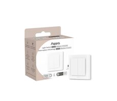 Aqara Light Switch H2 EU (4 Buttons & 2 Channels) (WS-K08D) vypínač s 2 relé biela / ZigBee