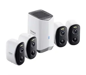 Baseus Security N1 PLUS 2K 4ks / Kamerový systém / 4X kamera N1 PLUS & centrálna stanica