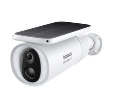 Baseus Security S1 2K biela / Vonkajšia kamera / solárne napájanie / 2304 x 1296 DPI / Uhol záberu 145 ° / Wi-Fi / IP67