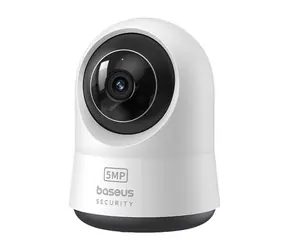 Baseus Security P1 Pre 3K biela / Vnútorná IP kamera / 2880 × 1620 / 360° / microSD / 2.4GHz