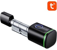 Rozbalené - Avatto SDL-S1-B60 Digitálna cylindrická vložka 60 mm čierna / rozbalené