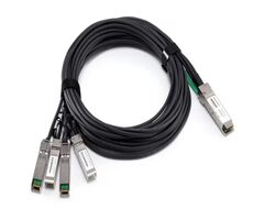 DELL Networking Cable 40GbE (QSFP+) do 4X 10GbE SFP+ Passive Copper Breakout Cable / 3M