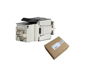 Solarix rýchlozarezávací keystone CAT6 STP 24ks multipack / konektor RJ45 / tienený