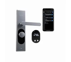 Shelly LOQED SMART Lock šikovný elektronický zámok dverí strieborná