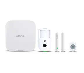SAFE Starter Kit Cam biela / Bezdrôtová sada zabezpečenia s foto verifikáciou / LAN / Wi-Fi / 2xSIM / 150 kanálov