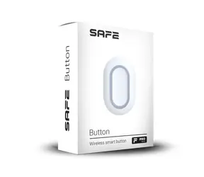 SAFE Button biela / Bezdrôtové chytré tiesňové tlačidlo