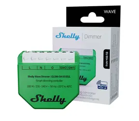 Shelly Wave Dimmer LR stmievací modul