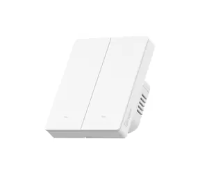Sonoff SwitchMan Chytrý Nástenný Vypínač M5 Matter / 2-tlačidlá / 80 mm / biela