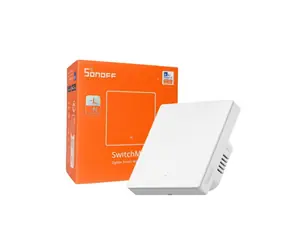 Sonoff ZBM5 SwitchMan Zigbee inteligentný nástenný vypínač / 1-tlačidlo / 86 mm / biela