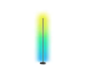 Nanoleaf Matter SMART Multicolor Floor Lamp čierna / Múdra stojaca lampa / Bluetooth / Wi-Fi