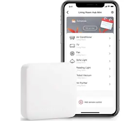 Rozabelno - SwitchBot Hub Mini biela / Riadiaca jednotka / Bluetooth / WiFi / Infrared / rozbalené
